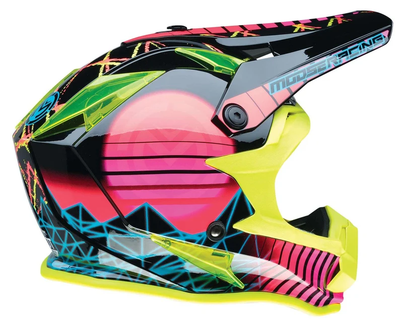 Moose Racing Youth F.I. Vaporwave MIPS Motorcycle Helmet