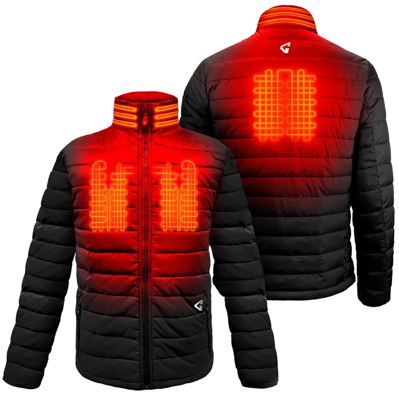 Gerbing Men's 7V Khione Insulated Heated Puffer Jacket 2.0
