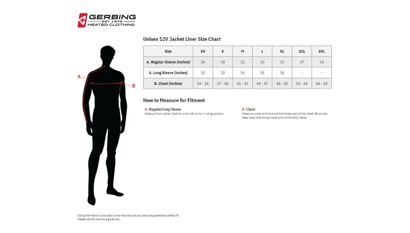 Gerbing Heated Men's 12V EX Pro Heated Motorcycle Jacket