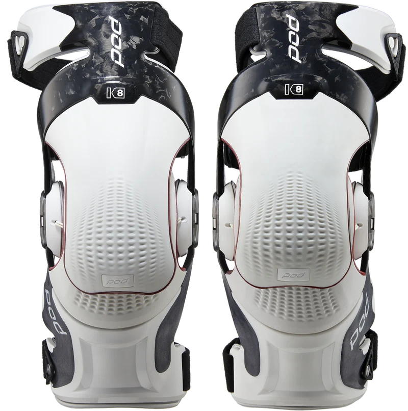 Pod K8 3.0 Carbon White Knee Brace