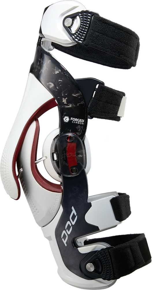 Pod K8 3.0 Carbon White Knee Brace