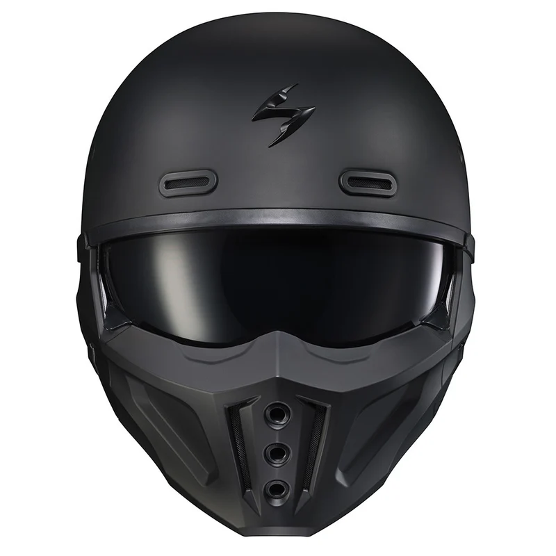 Scorpion Covert X Motorcycle Helmet Bluetooth Ready Speaker Pockets D.O.T. Approved