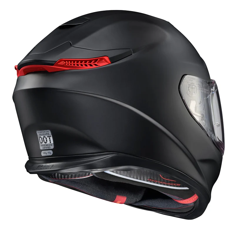 Scorpion EXO Apex Eclipse Solid Full Face Motorcycle Helmet