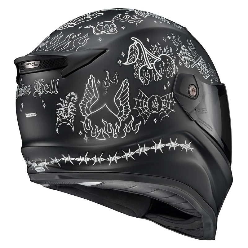 Scorpion EXO Covert FX The Litas 2 Full Face Motorcycle Helmet