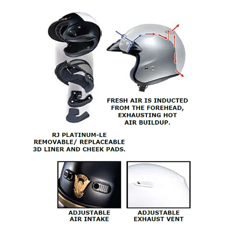 Shoei RJ Platinum-LE Helmet