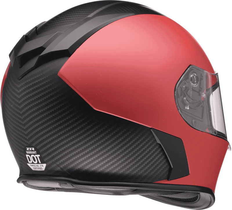 Z1R Warrant Carbon Full Face Motorcycle Helmet