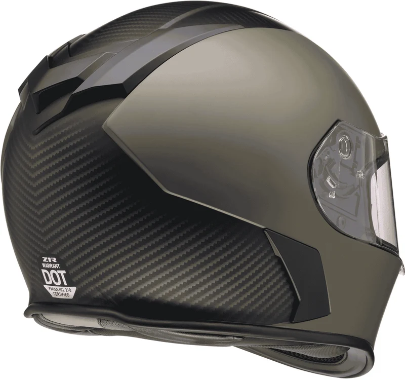 Z1R Warrant Carbon Full Face Motorcycle Helmet