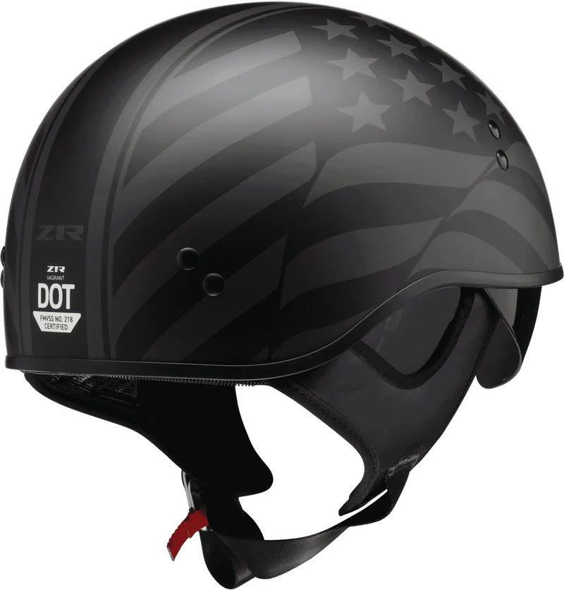 Z1R Vagrant Jugger Half Face Motorcycle Helmet
