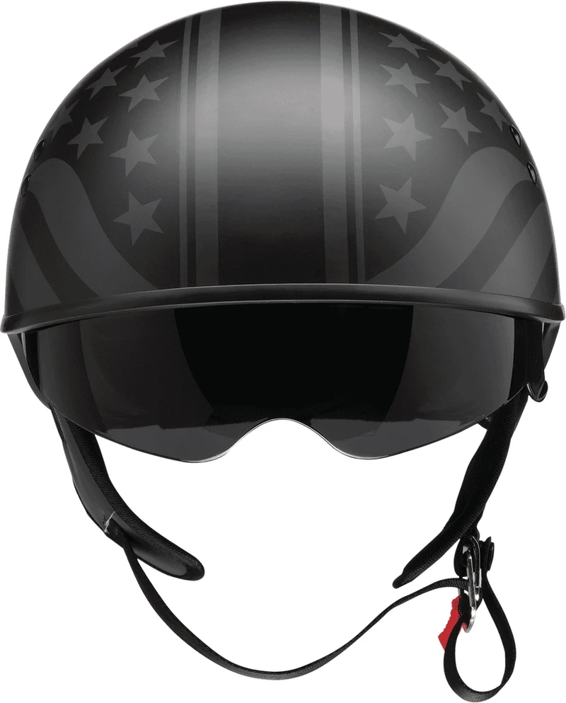 Z1R Vagrant Jugger Half Face Motorcycle Helmet