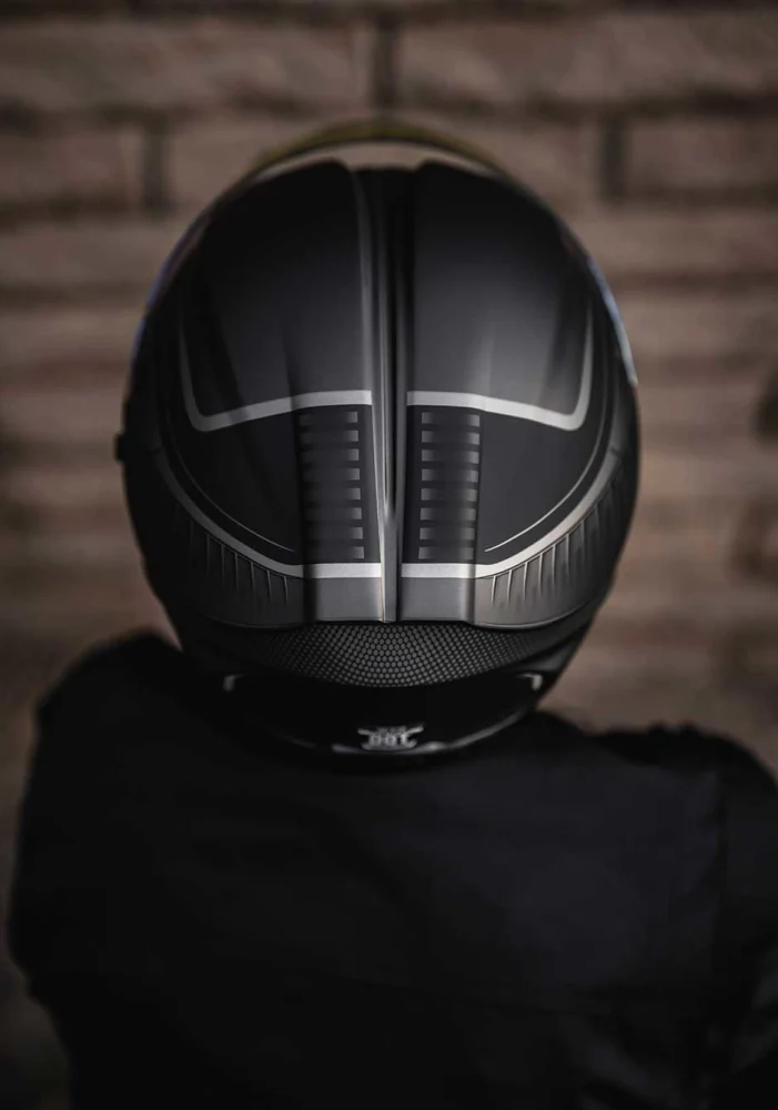 Z1R Jackal Dark Matter Full Face Motorcycle Helmet