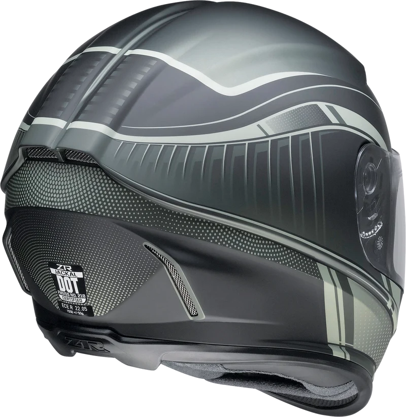 Z1R Jackal Dark Matter Full Face Motorcycle Helmet