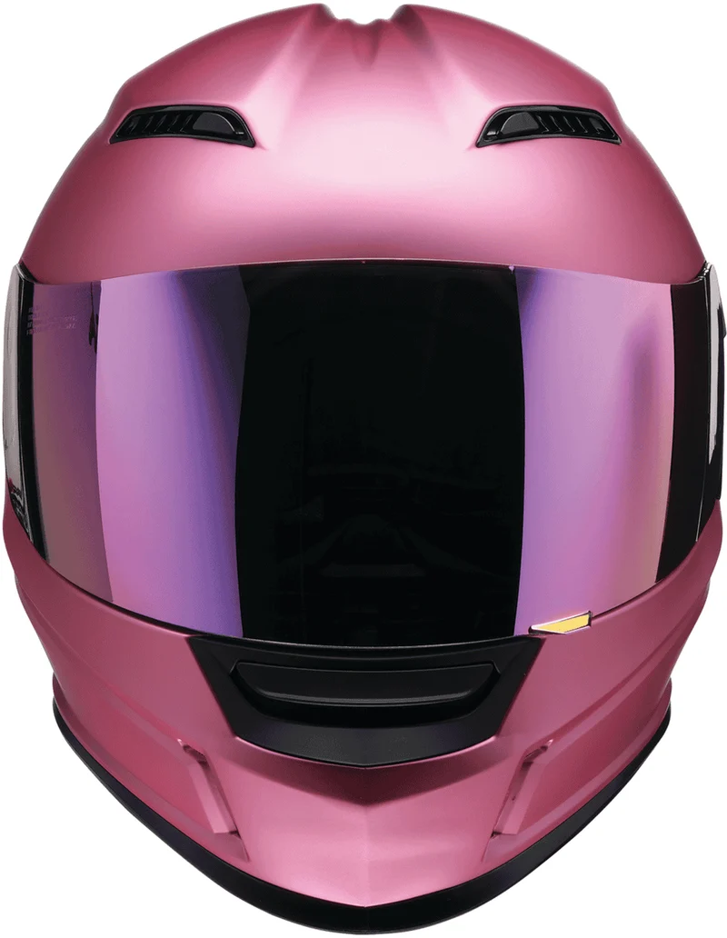Z1R Jackal Satin Pink Full Face Motorcycle Helmet