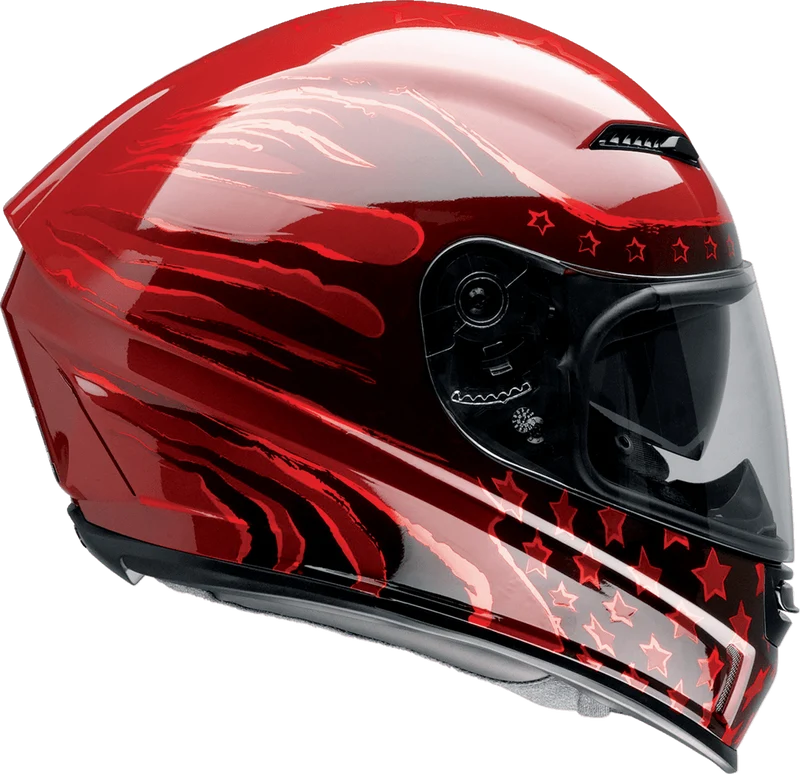 Z1R Jackal Patriot Full Face Motorcycle Helmet