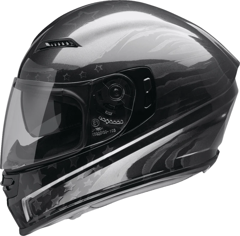 Z1R Jackal Patriot Full Face Motorcycle Helmet