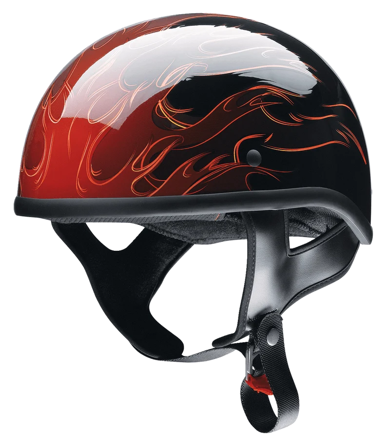 Z1R CC Beanie Hellfire Half Face Motorcycle Helmet