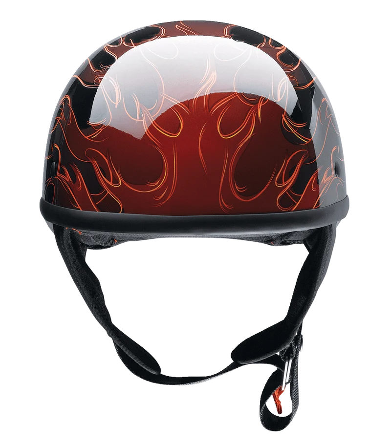 Z1R CC Beanie Hellfire Half Face Motorcycle Helmet