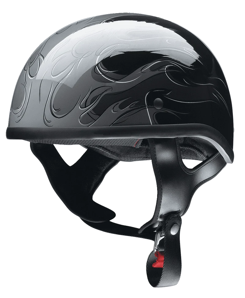 Z1R CC Beanie Hellfire Half Face Motorcycle Helmet