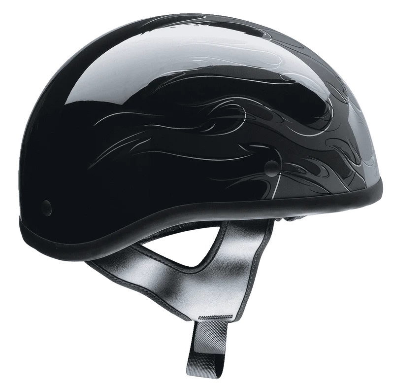 Z1R CC Beanie Hellfire Half Face Motorcycle Helmet