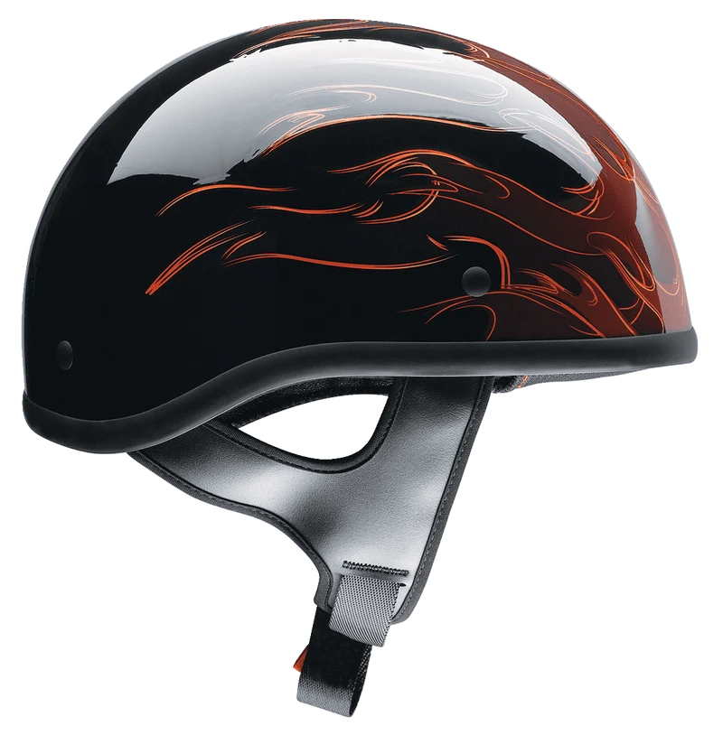 Z1R CC Beanie Hellfire Half Face Motorcycle Helmet