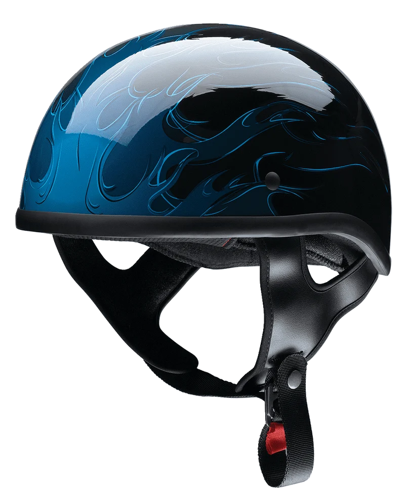 Z1R CC Beanie Hellfire Half Face Motorcycle Helmet