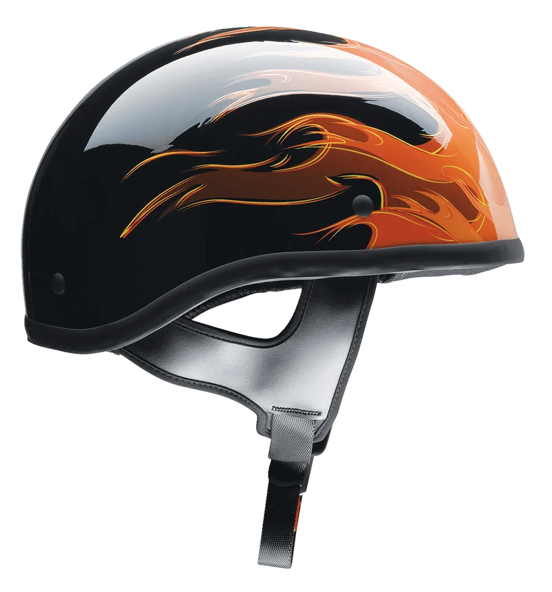 Z1R CC Beanie Hellfire Half Face Motorcycle Helmet