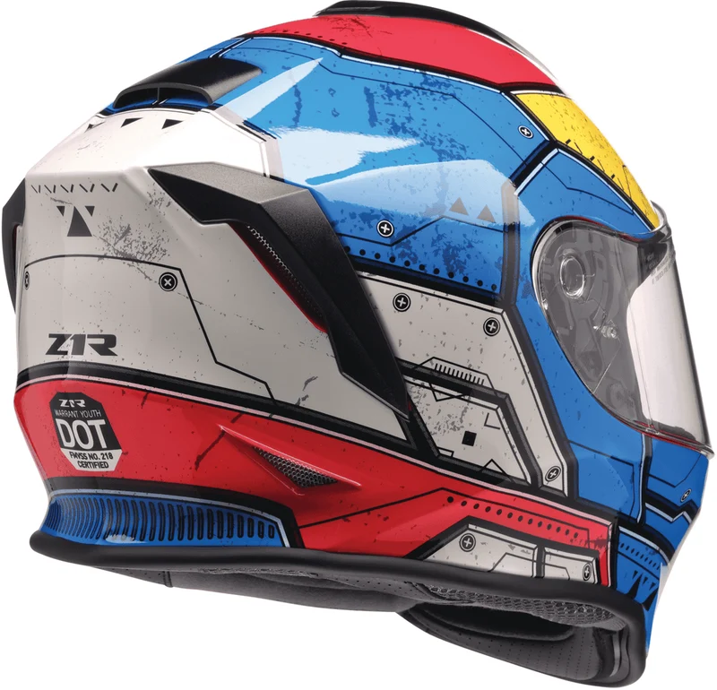 Z1R Youth Warrant Sentinel Full Face Motorcycle Helmet
