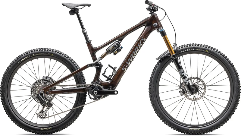 Specialized Levo SL S-Works Brown / Gunmetal / Ashen Grey | inkl. Range Extender