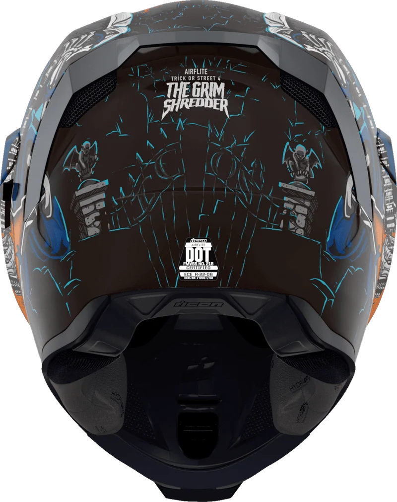 Icon Airflite Trick or Street 4 Full Face Motorcycle Helmet