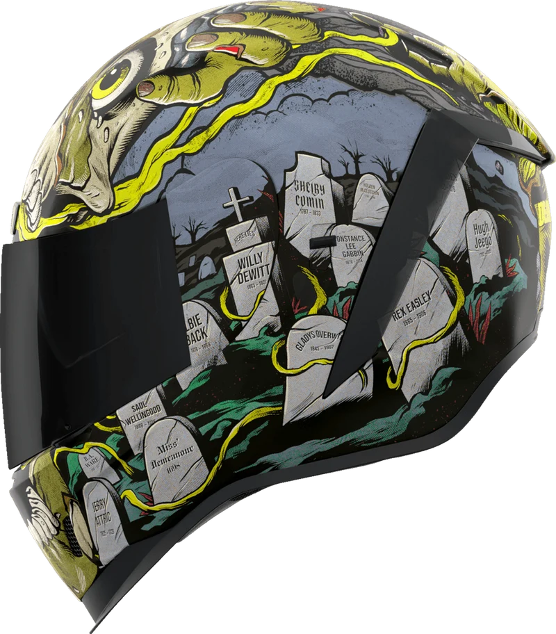 Icon Airform Dead Serious Full Face Motorcycle Helmet