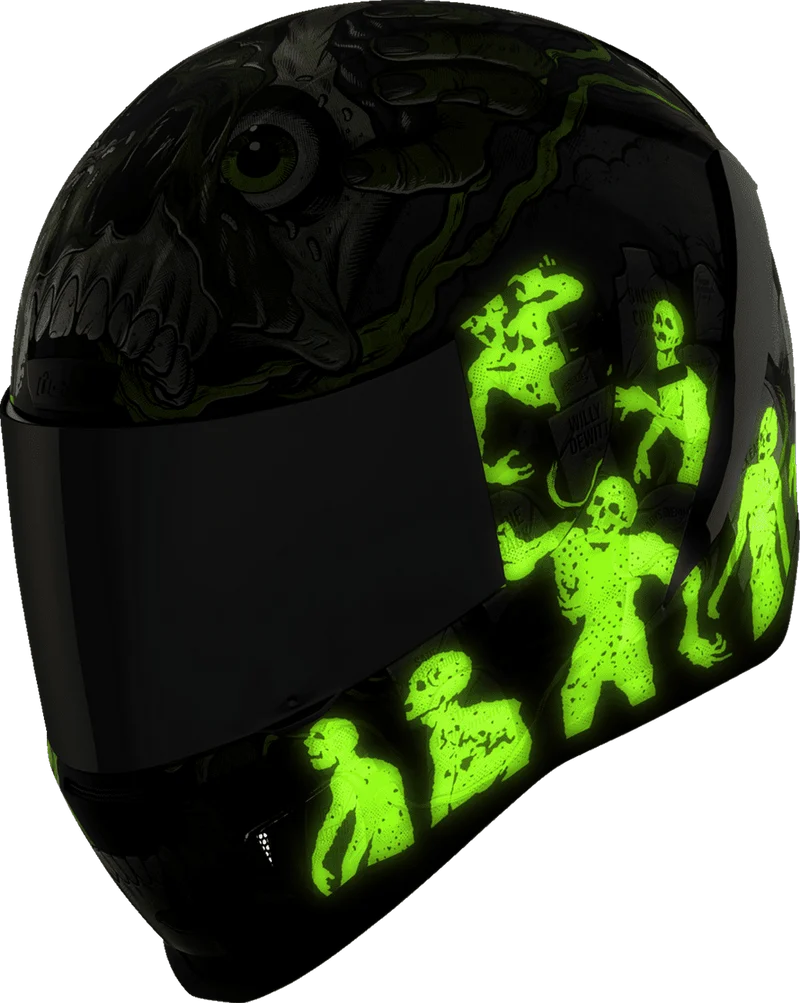 Icon Airform Dead Serious Full Face Motorcycle Helmet