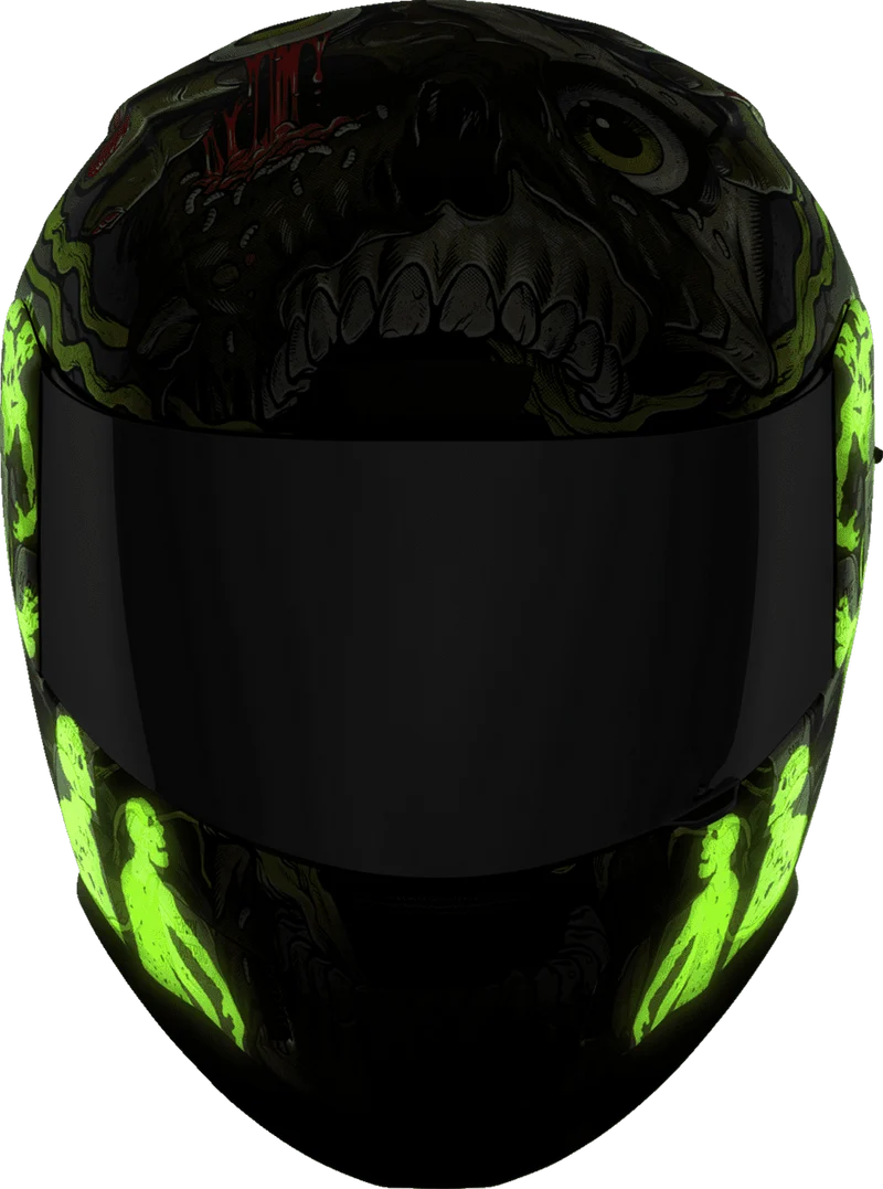 Icon Airform Dead Serious Full Face Motorcycle Helmet