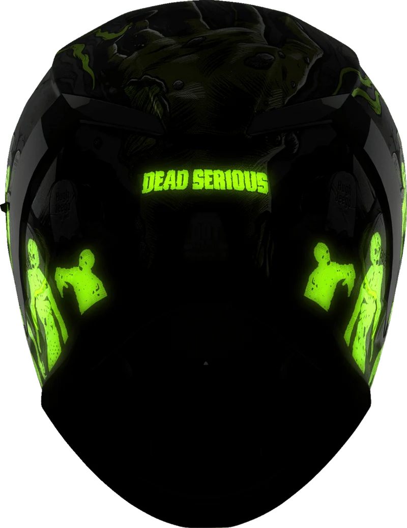 Icon Airform Dead Serious Full Face Motorcycle Helmet