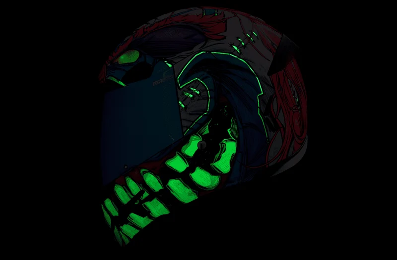 Icon Airframe Pro Krazy Klown 2 Full Face Motorcycle Helmet
