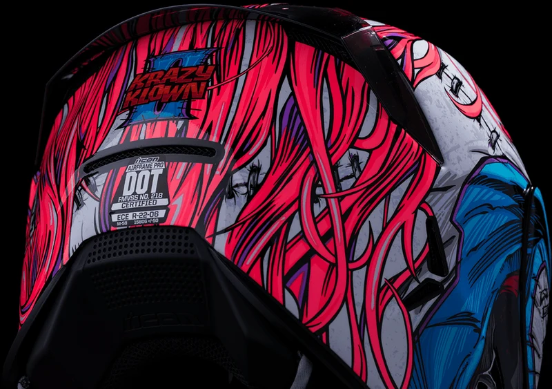 Icon Airframe Pro Krazy Klown 2 Full Face Motorcycle Helmet