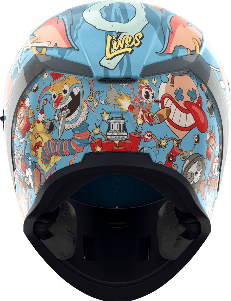 Icon Airform Nine Lives Full Face Motorcycle Helmet