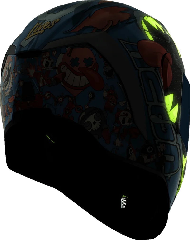 Icon Airform Nine Lives Full Face Motorcycle Helmet