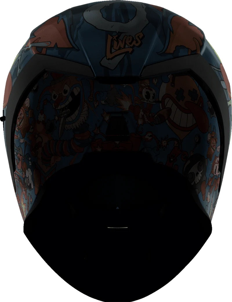 Icon Airform Nine Lives Full Face Motorcycle Helmet