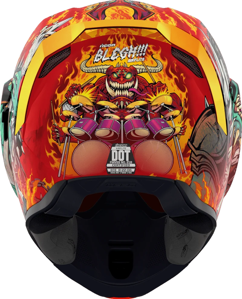 Icon Airflite Mips Blegh Full Face Motorcycle Helmet