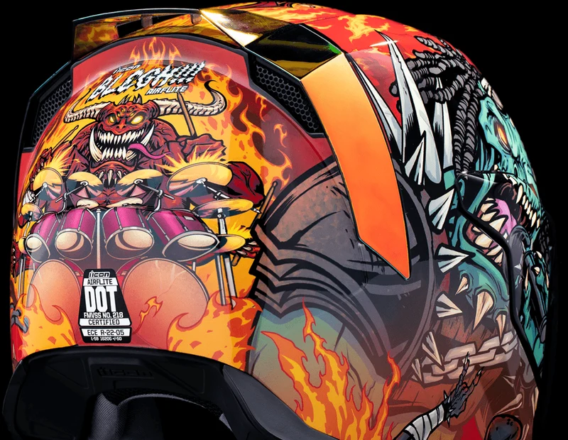 Icon Airflite Mips Blegh Full Face Motorcycle Helmet