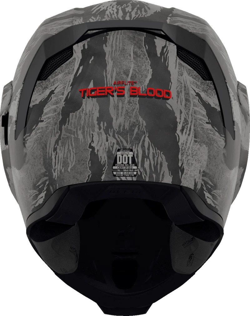 Icon Airflite Tiger's Blood MIPS Full Face Motorcycle Helmet