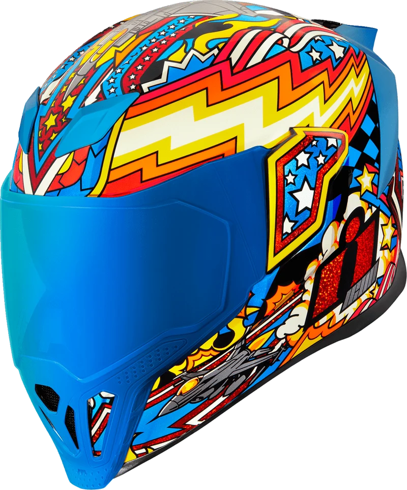 Icon Airflite Fly Boy Full Face Motorcycle Helmet