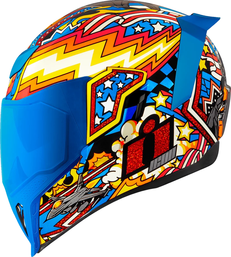 Icon Airflite Fly Boy Full Face Motorcycle Helmet