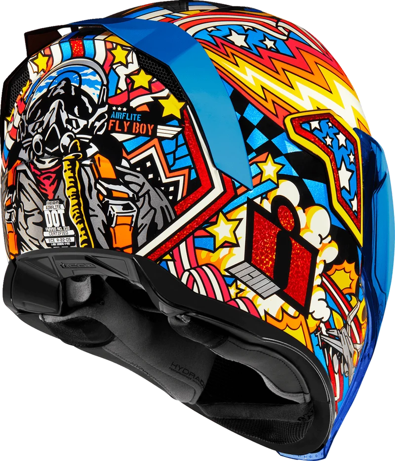 Icon Airflite Fly Boy Full Face Motorcycle Helmet