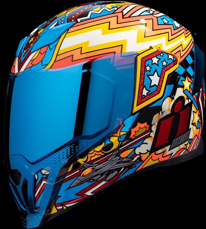 Icon Airflite Fly Boy Full Face Motorcycle Helmet