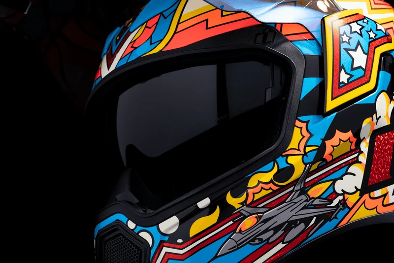 Icon Airflite Fly Boy Full Face Motorcycle Helmet
