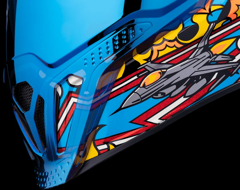 Icon Airflite Fly Boy Full Face Motorcycle Helmet