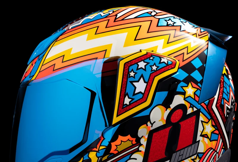 Icon Airflite Fly Boy Full Face Motorcycle Helmet