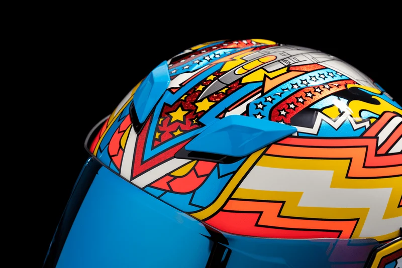 Icon Airflite Fly Boy Full Face Motorcycle Helmet
