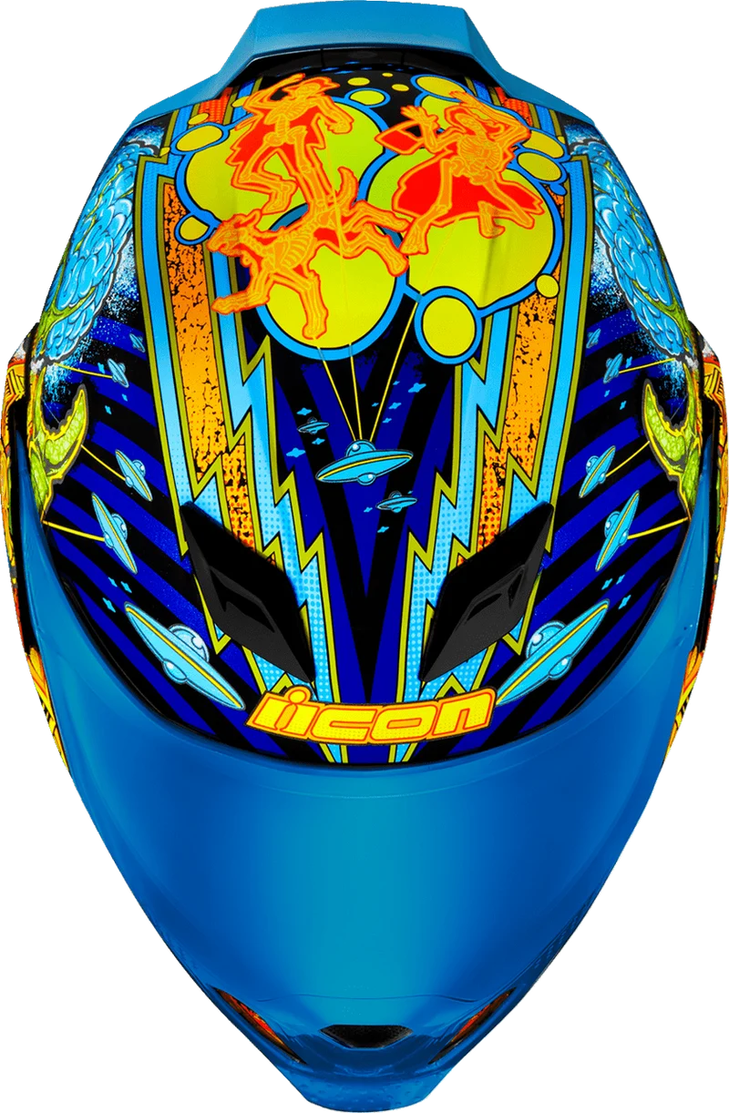 Icon Airflite Bugoid Blitz Full Face Motorcycle Helmet