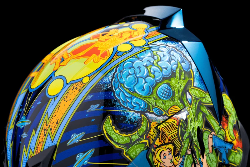 Icon Airflite Bugoid Blitz Full Face Motorcycle Helmet